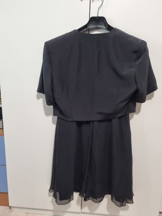 Abito Completo Bianco e Nero Donna Taglia 42