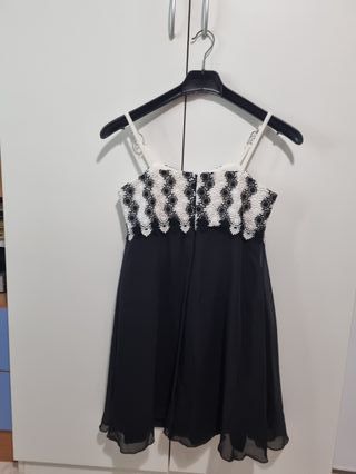 Abito Completo Bianco e Nero Donna Taglia 42