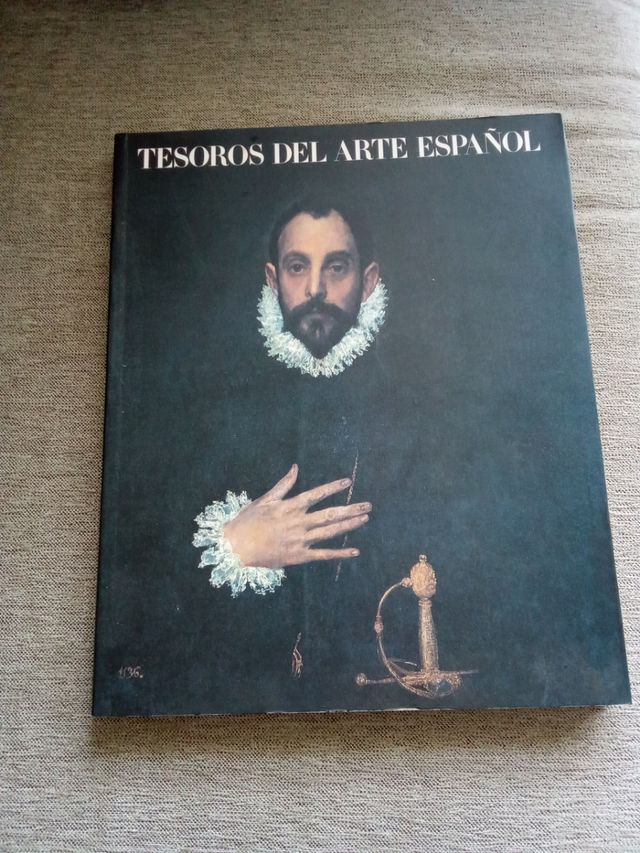 Libro,tesoros del arte español.