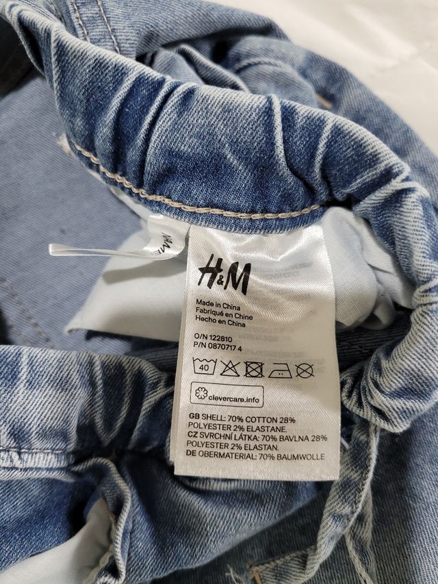 Pantalon vaquero niña H&M talla 9- 10 añ