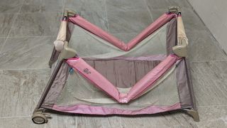 Cuna de viaje parque Rosa