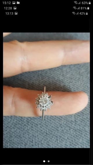 Anillo plata de ley 