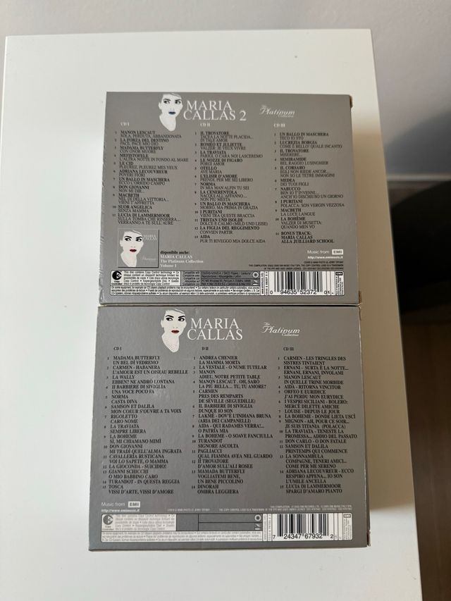 Maria Callas The Platinium Collection Special 6 Cd