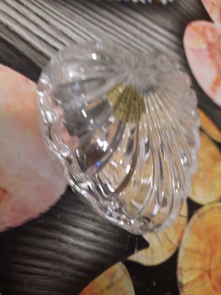 Portagioie cuore in cristallo