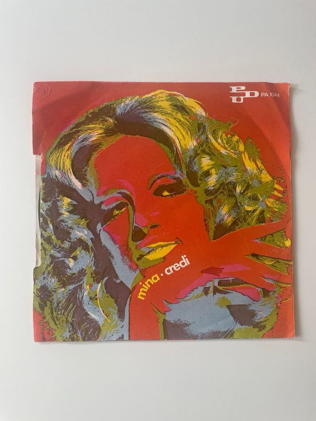 Disco Vinile 45 Giri Mina Io E Te Da Soli - Credi