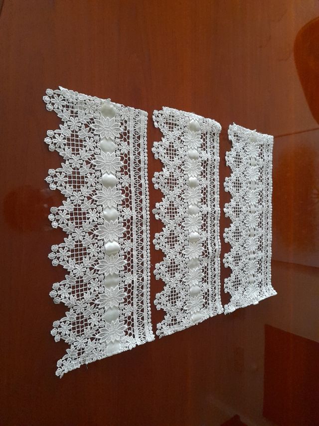 3 bordure per asciugamani ospiti