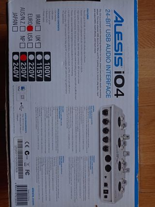 Audio Recording Interface Alesis i04