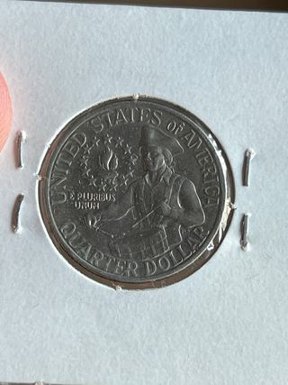 Cuarto (Quarter) bicentenario de dolar Americano