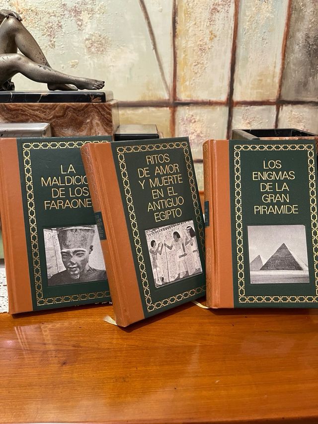 Conjunto 3 libros Antiguo Egipto