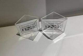 Cubi in Plexiglass chiusi