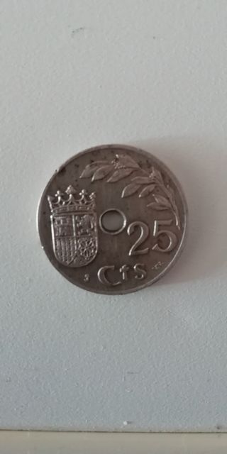 Moneda antigua del 1937