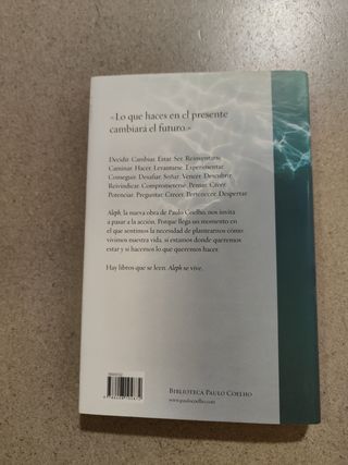 Libro Aleph de Paulo Coelho