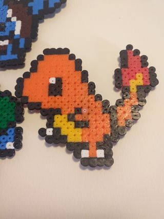 Pack imanes Hama beads pokemon starters