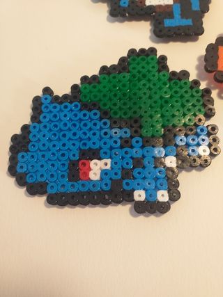 Pack imanes Hama beads pokemon starters