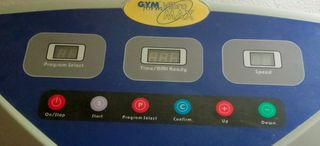 Maquina vibratoria gimnasia estática