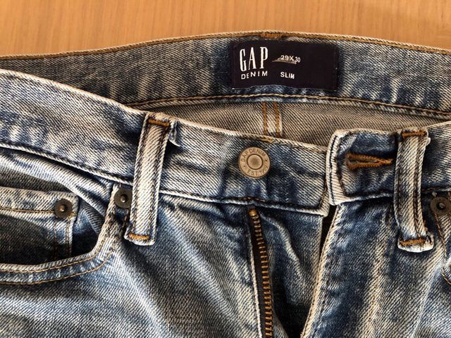 Vaqueros denim slim