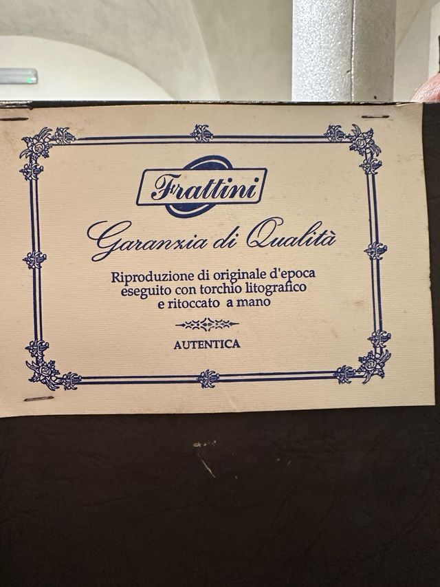 qudro con inserti in oro zecchino