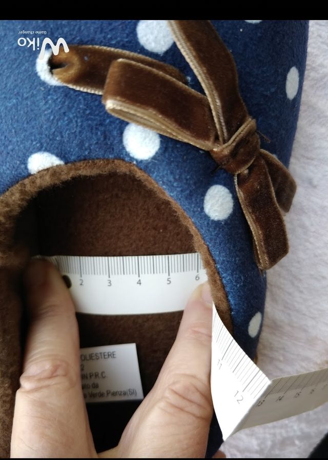 Pantofoline invernali bimbi n. 35 Naj Oleari