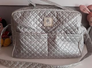 Saco para carro Bebe y Bolsa a juego