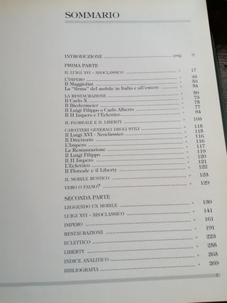 Guida al mobile italiano dell'800