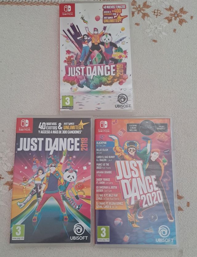 Pack 3 juegos Just Dance