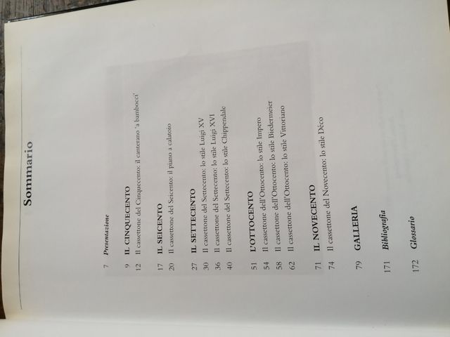 Cassettoni ribalte e troumeaux