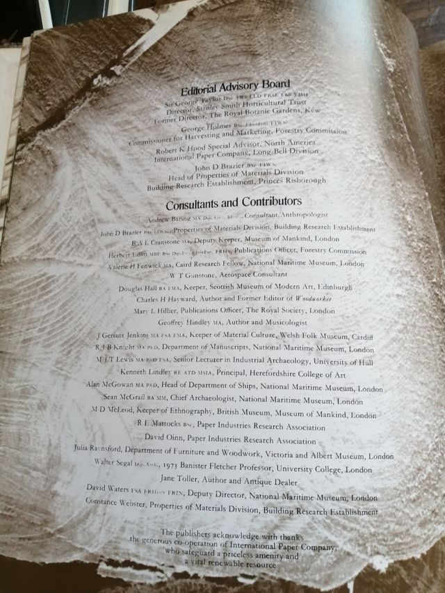 Libro internazionale del legno