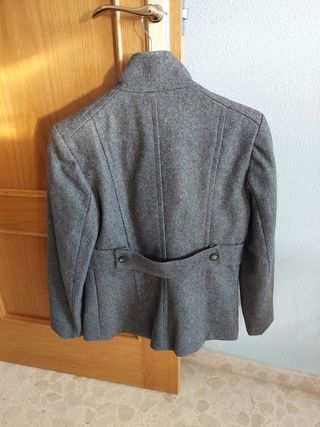Chaqueta gris paño de  Morgan