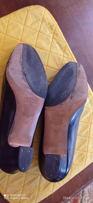 ZAPATOS DE PIEL DE MUJER
