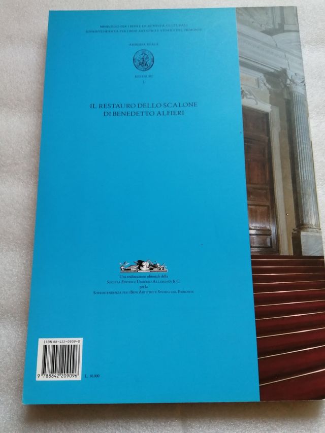 Restauro  scalone di Benedetto Alfieri