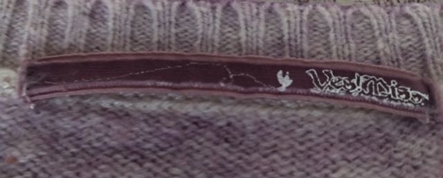 MAGLIONI SCOLLO V FUCSIA E VERDE