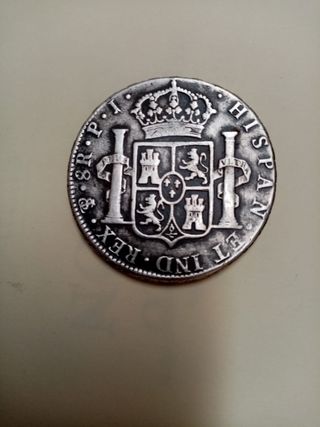 Moneda de plata 8 reales