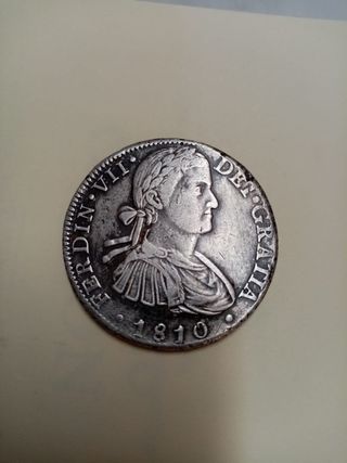 Moneda de plata 8 reales 