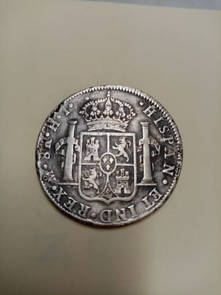Moneda de plata 8 reales 