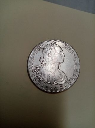 Moneda de plata 8 reales 