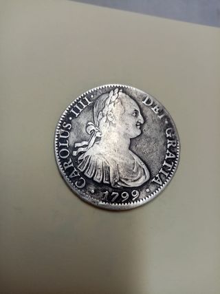 Moneda de plata 8 reales 