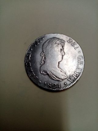 Moneda de plata 8 reales 