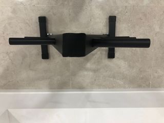 Soporte para discos de pesas con 7 barras 25mm