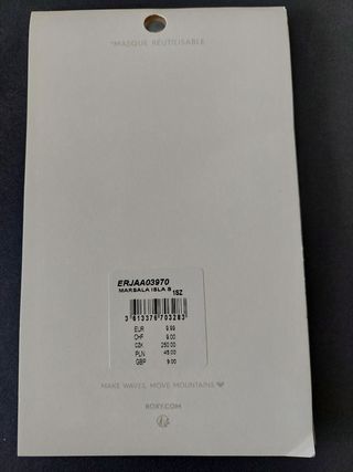 Mascarilla tela Roxy