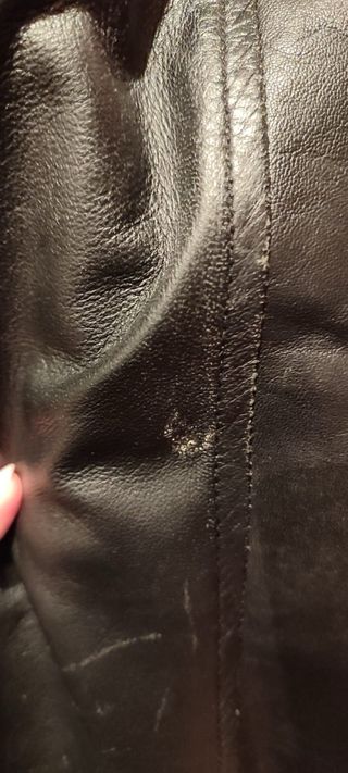 Chaqueta Piel Negra de Hombre