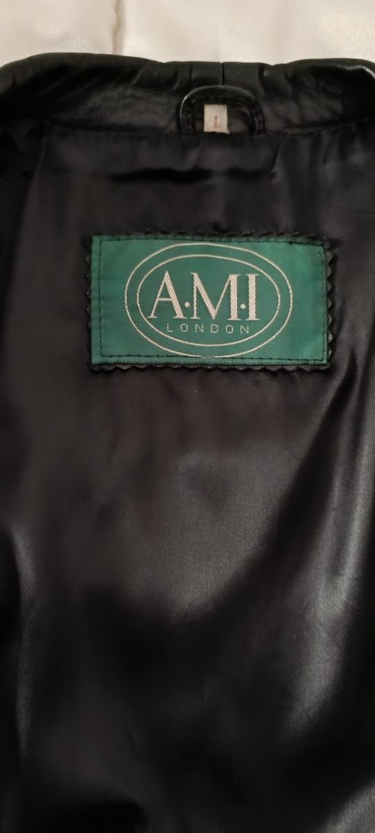 Chaqueta de piel AMI London