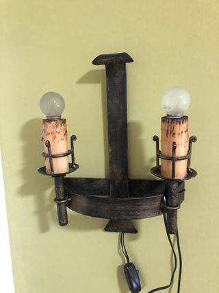 Apliques de pared de hierro 2