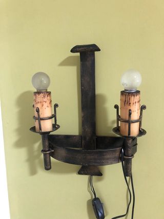 Apliques de pared de hierro 2