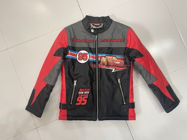 Chaqueta cuero Rayo Mcqueen Cars