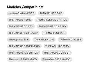placa display S. Duval Themafast F 25 E y F 24E