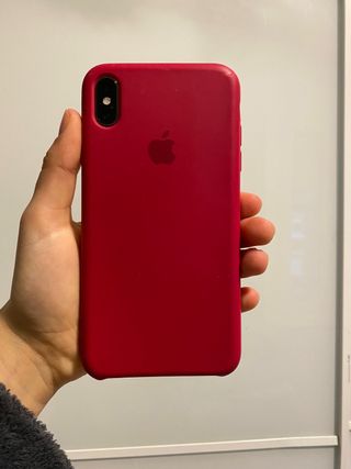 Funda Iphone XS Pro MAX (Rojo pasión)