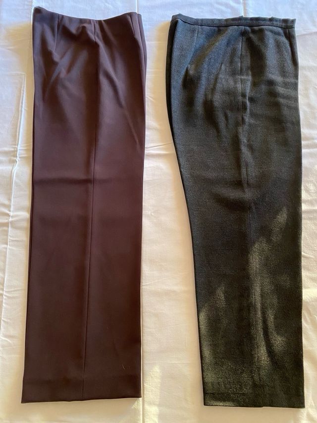 Due paia di pantaloni donna taglia 44