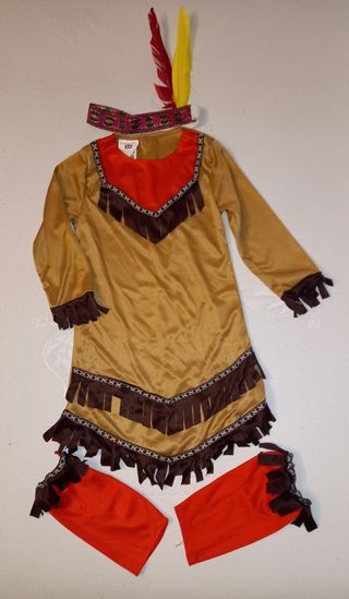 Disfraz India talla 3/4