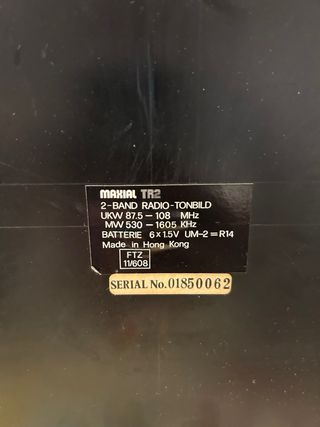 Radio da parete vintage