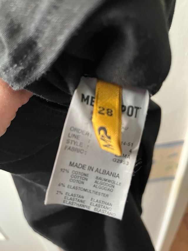 Jeans nero donna reversibile Meltin Pot t. 28